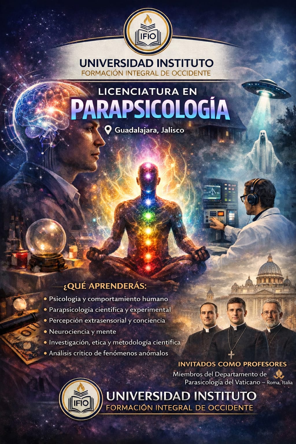 Licenciatura en Parapsicología